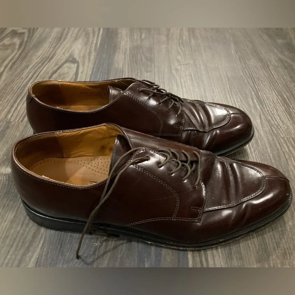 Cole Haan Men’s Mahogany Oxford Dress Shoes Size 10.5